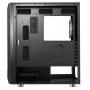 iTek Case VERTIBRA X210, Illuminazione RGB - Nero con Finestra