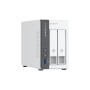 QNAP TS-216G server NAS e di archiviazione Tower Collegamento ethernet LAN Bianco Cortex-A55