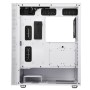 iTek Case VERTIBRA S210, Illuminazione RGB, Vetro Temperato - Bianco