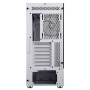 iTek Case VERTIBRA S210, Illuminazione RGB, Vetro Temperato - Bianco