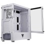 iTek Case VERTIBRA S210, Illuminazione RGB, Vetro Temperato - Bianco