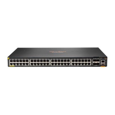 Aruba 6200F 48G Class4 PoE 4SFP+ 740W Gestito L3 Gigabit Ethernet (10/100/1000) Supporto Power over Ethernet (PoE) 1U Nero