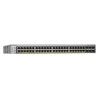 NETGEAR GS752TPSB-100EUS switch di rete Gestito L3 Supporto Power over Ethernet (PoE) 1U Acciaio inossidabile