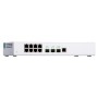 QNAP QSW-308-1C switch di rete Non gestito Gigabit Ethernet (10/100/1000) Bianco