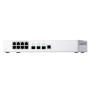 QNAP QSW-308-1C switch di rete Non gestito Gigabit Ethernet (10/100/1000) Bianco