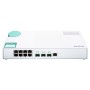 QNAP QSW-308-1C switch di rete Non gestito Gigabit Ethernet (10/100/1000) Bianco