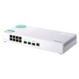 QNAP QSW-308-1C switch di rete Non gestito Gigabit Ethernet (10/100/1000) Bianco