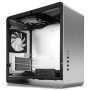 Jonsbo UMX3 Mid-Tower, Vetro temperato - Argento