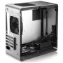 Jonsbo UMX3 Mid-Tower, Vetro temperato - Argento