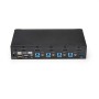 StarTech.com Switch Commutatore KVM a 4 Porte HDMI con Hub USB 3.0 - 1080p