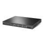 TP-Link TL-SG3428XPP-M2 switch di rete Gestito L2+ 2.5G Ethernet (100/1000/2500) Supporto Power over Ethernet (PoE) 1U Nero