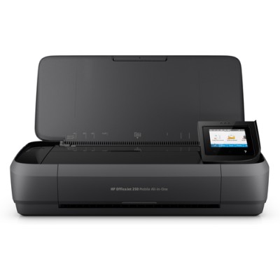 HP OfficeJet Stampante All-in-One portatile 250, Stampa, copia, scansione, ADF da 10 fogli