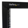 StarTech.com Armadio Server Rack con 2 staffe a Telaio Aperto 42U con ruote orientabili