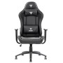 iTek Gaming Chair PLAYCOM PM20 - PVC, Doppio Cuscino - Nero/Nero