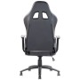 iTek Gaming Chair PLAYCOM PM20 - PVC, Doppio Cuscino - Nero/Nero