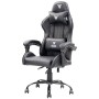 iTek Gaming Chair RHOMBUS PF10 - PVC, Doppio Cuscino - Nero/Nero