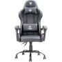 iTek Gaming Chair RHOMBUS PF10 - PVC, Doppio Cuscino - Nero/Nero