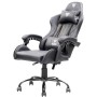 iTek Gaming Chair RHOMBUS PF10 - PVC, Doppio Cuscino - Nero/Nero