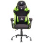 iTek Gaming Chair RHOMBUS FF10 - Tessuto, Doppio Cuscino - Nero/Verde