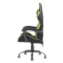 iTek Gaming Chair RHOMBUS FF10 - Tessuto, Doppio Cuscino - Nero/Verde