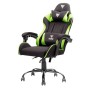 iTek Gaming Chair RHOMBUS FF10 - Tessuto, Doppio Cuscino - Nero/Verde