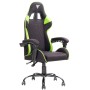 iTek Gaming Chair RHOMBUS FF10 - Tessuto, Doppio Cuscino - Nero/Verde