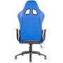 iTek Gaming Chair PLAYCOM PM20 - PVC, Doppio Cuscino - Blu/Nero