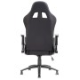 iTek Gaming Chair PLAYCOM FM20 -  Tessuto, Doppio Cuscino - Nero/Nero