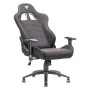 iTek Gaming Chair PLAYCOM FM20 -  Tessuto, Doppio Cuscino - Nero/Nero