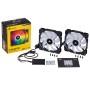 Corsair iCUE SP140 RGB PRO LED con Lighting Node CORE, 140 mm - Kit 2x