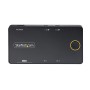 StarTech.com C2-H46-UC2-PD-KVM switch per keyboard-video-mouse (kvm) Nero