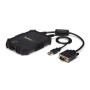 StarTech.com Adattatore crash cart portatile per PC con alloggiamento antiurto - Console KVM USB con trasferimento di file e Acq