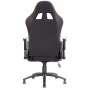 iTek Gaming Chair PLAYCOM FM20 -  Tessuto, Doppio Cuscino - Nero/Rosso