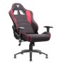 iTek Gaming Chair PLAYCOM FM20 -  Tessuto, Doppio Cuscino - Nero/Rosso