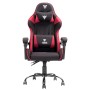 iTek Gaming Chair RHOMBUS FF10 - Tessuto, Doppio Cuscino - Nero/Rosso