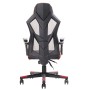 iTek Gaming Chair 4CREATORS CF50 - PVC + Mesh - Nero/Rosso