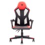 iTek Gaming Chair 4CREATORS CF50 - PVC + Mesh - Nero/Rosso