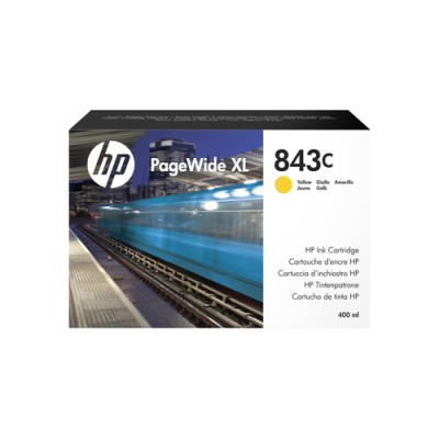 HP Cartuccia inchiostro giallo 843C PageWide XL da 400 ml