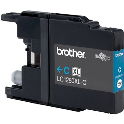 Brother LC1280XLC cartuccia d'inchiostro 1 pz Originale Resa elevata (XL) Ciano
