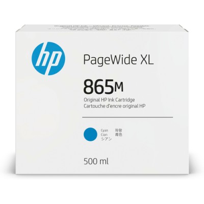 HP Cartuccia di inchiostro 865M PageWide XL ciano da 500 ml