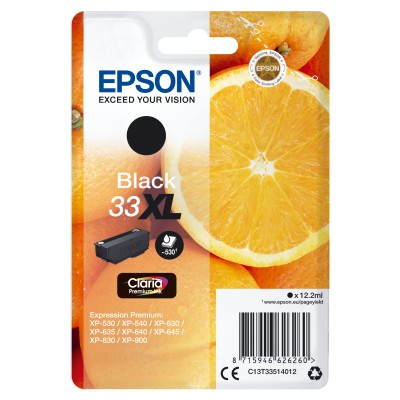 Epson Oranges Cartuccia Nero T33XL Claria Premium