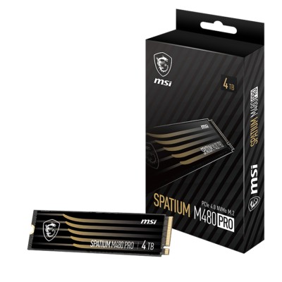 MSI SPATIUM M480 PRO PCIe 4.0 NVMe M.2 SSD 2280 - 1 TB