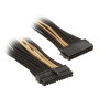 Silverstone Prolunga 24-Pin ATX 30cm - Oro/Nero