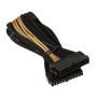 Silverstone Prolunga 24-Pin ATX 30cm - Oro/Nero