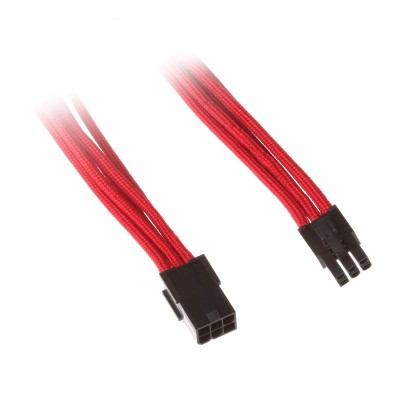 Silverstone Prolunga 6-Pin 250mm - Rosso