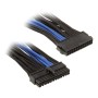 Silverstone Prolunga 24-Pin ATX 30cm - Blu/Nero