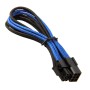 Silverstone Prolunga 6-Pin 250mm - Blu/Nero