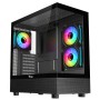 iTek Case Showbui 42W, Middle-Tower, Vetro Temperato - Nero