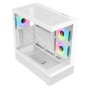 iTek Case Showbui 42W, Middle-Tower, Vetro Temperato - Bianco