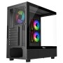 iTek Case Showbui 42W, Middle-Tower, Vetro Temperato - Nero